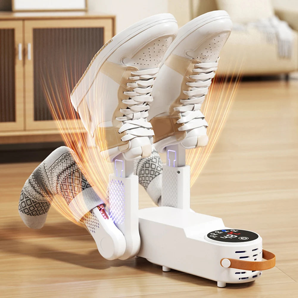 Constant Temperature Heating and 360 Degree Warm Air Circulation for Shoes