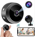 AB SmartEye Mini Wireless WiFi Security Camera | HD 1080p Indoor Video Recorder with Low Light Vision | Portable & Magnetic | Home, Office, and Baby Monitor