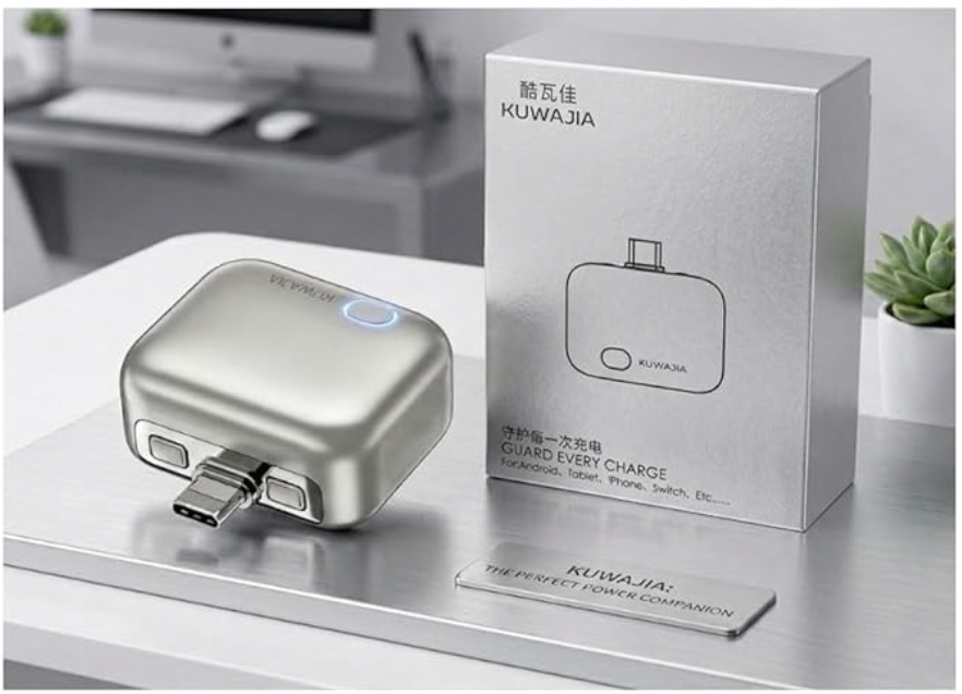 KUWAJIA KH-51 Smart USB-C Auto Disconnect Charging Adapter | 140W Fast Charging Battery Protector