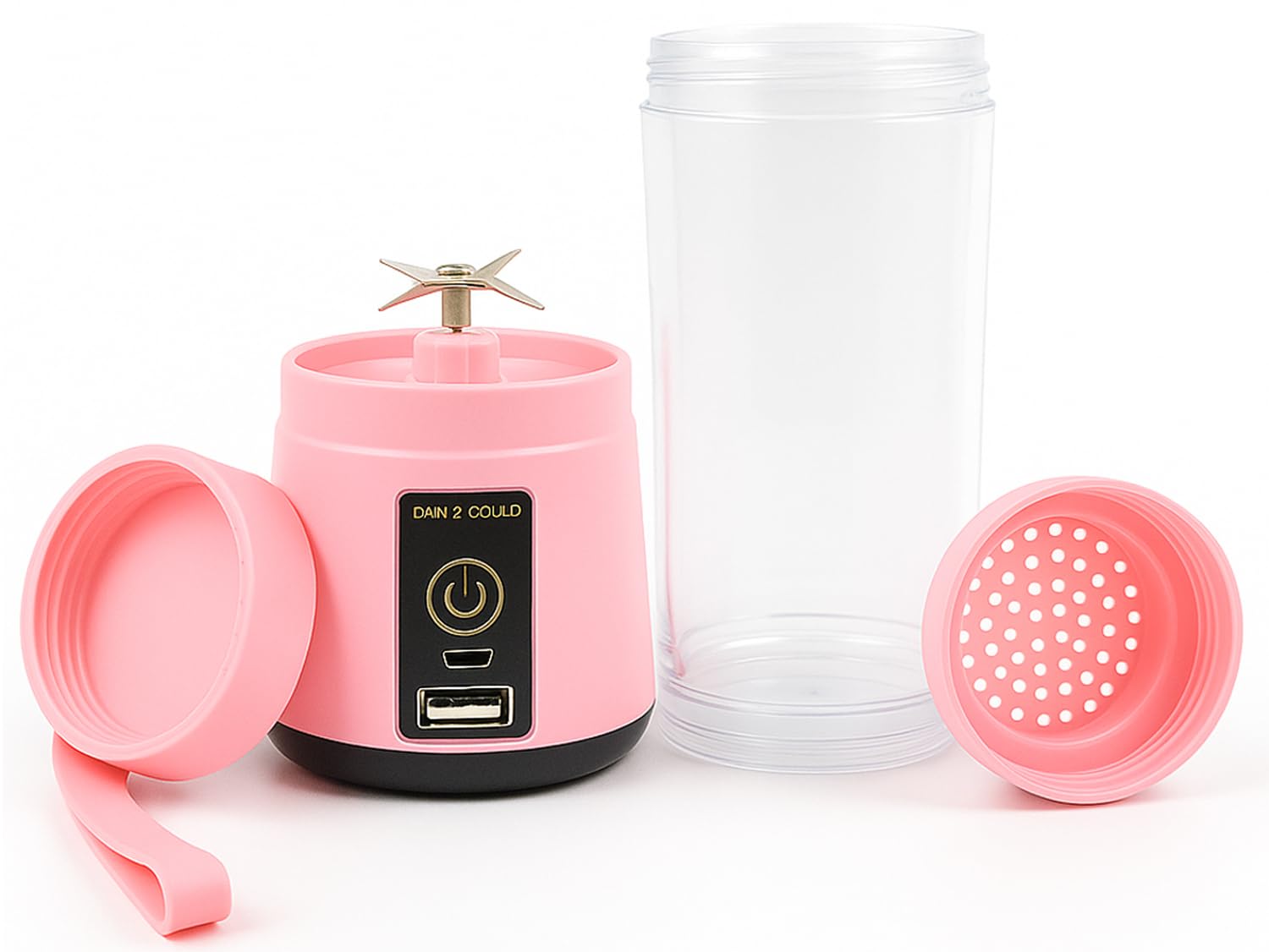 Portable blender bottle retail packaging