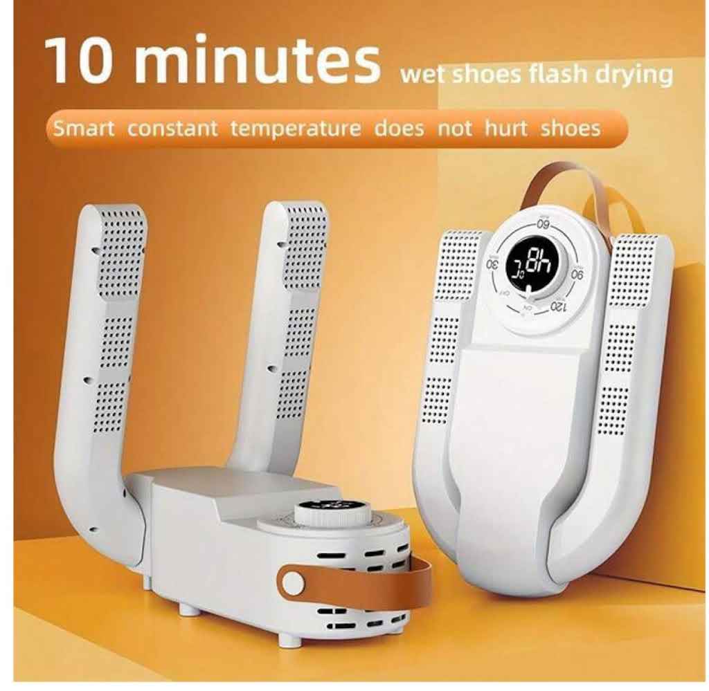360 Degree Warm Air Circulation for Shoes, Boots, Socks and Gloves