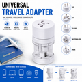 Universal International Travel Adapter | Worldwide Plug Converter